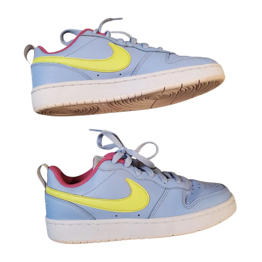 Nike Big Girls Court Borough Low 2 Casual Sneakers 5Y Womens 6.5
